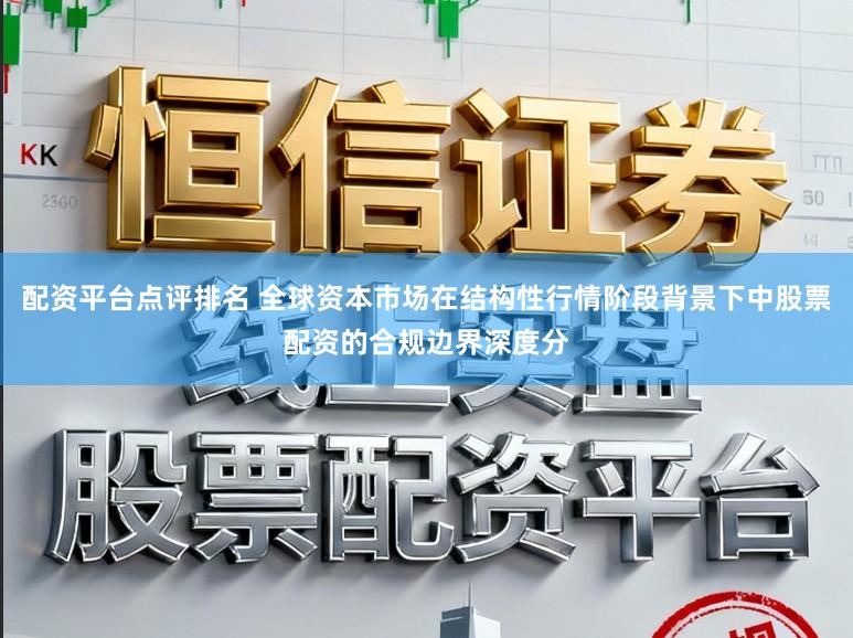 配资平台点评排名 全球资本市场在结构性行情阶段背景下中股票配资的合规边界深度分