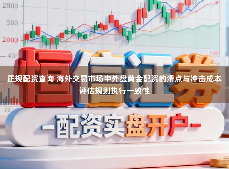 正规配资查询 海外交易市场中外盘黄金配资的滑点与冲击成本评估规则执行一致性