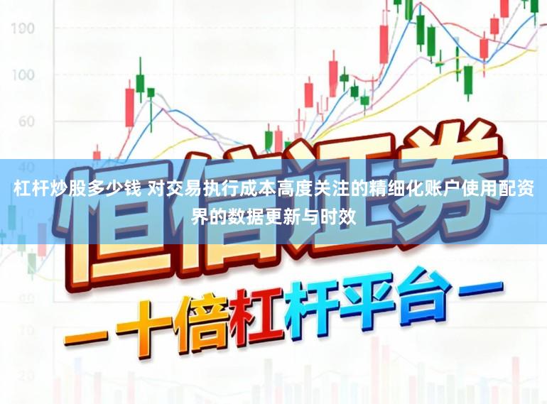 杠杆炒股多少钱 对交易执行成本高度关注的精细化账户使用配资界的数据更新与时效