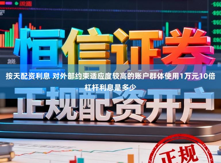 按天配资利息 对外部约束适应度较高的账户群体使用1万元10倍杠杆利息是多少