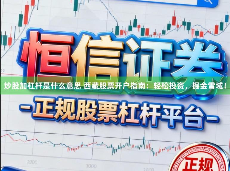 炒股加杠杆是什么意思 西藏股票开户指南：轻松投资，掘金雪域！