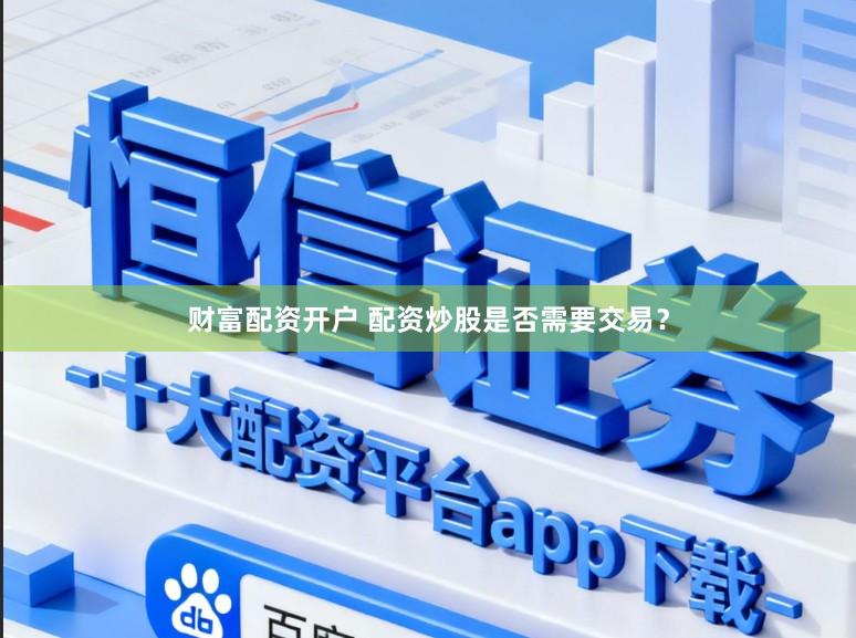 财富配资开户 配资炒股是否需要交易？