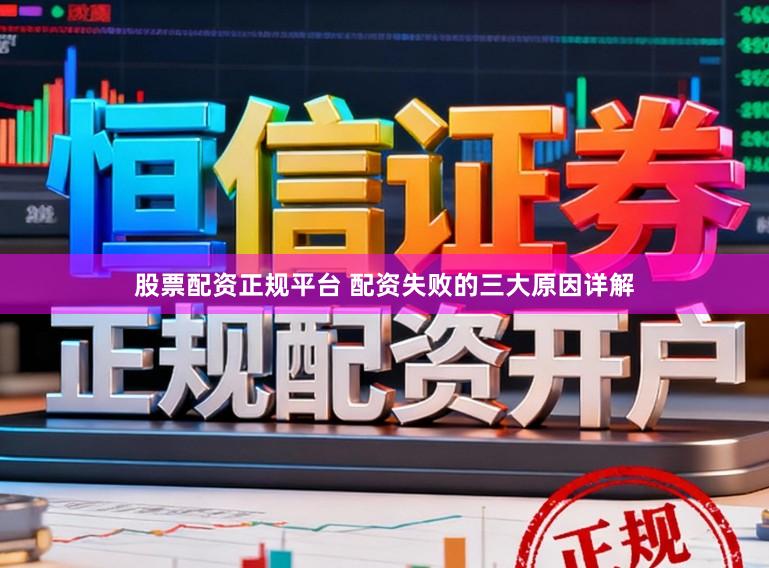 股票配资正规平台 配资失败的三大原因详解