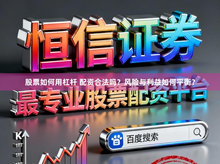 股票如何用杠杆 配资合法吗？风险与利益如何平衡？